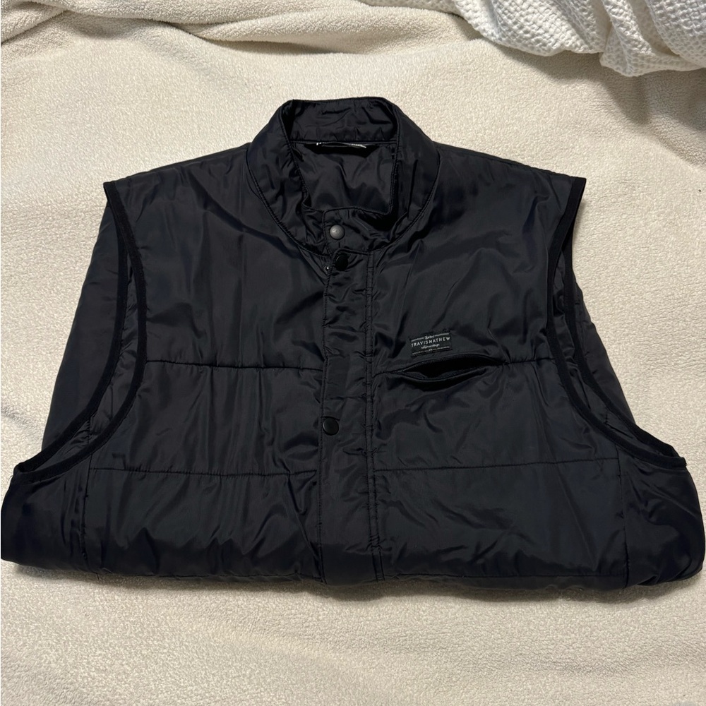 Travis Mathews puff quilted vest